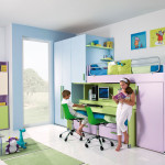 cameretta bambini ragazzi ferrimobili slider desk 401