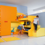 cameretta bambini ragazzi ferrimobili slider desk 404