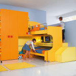 cameretta bambini ragazzi ferrimobili slider desk 404