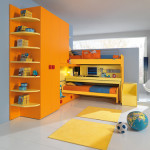 cameretta bambini ragazzi ferrimobili slider desk 404