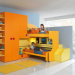 cameretta bambini ragazzi ferrimobili slider desk 404