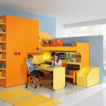 cameretta bambini ragazzi ferrimobili slider desk 404